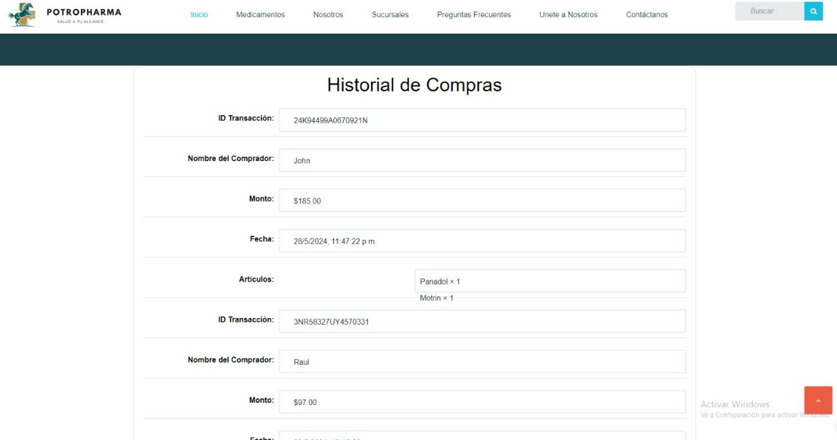 E-Health pantalla 3